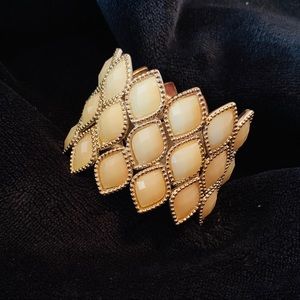 Wide Stretch Bracelet